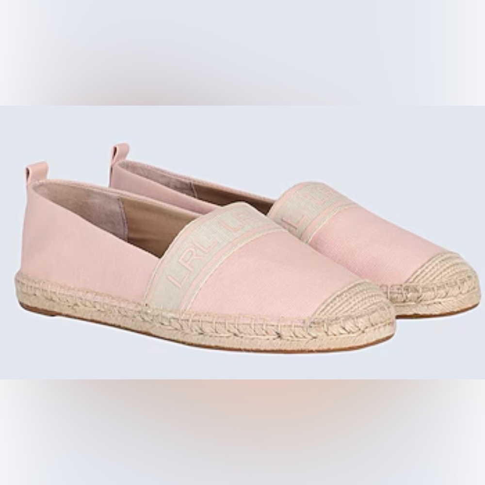 Ralph Lauren Light Pink Espadrilles
